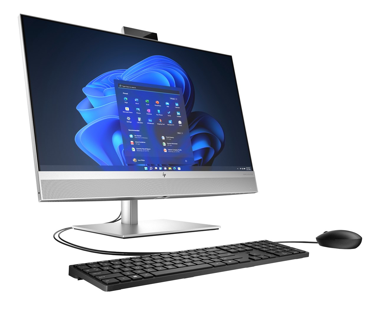 All-in-One računalo HP EliteOne 870 G9 (27", FHD, Intel Core i5, 16GB, 512GB SSD, Windows 11 Pro) srebrno - internacionalna non HR tipkovnca-1