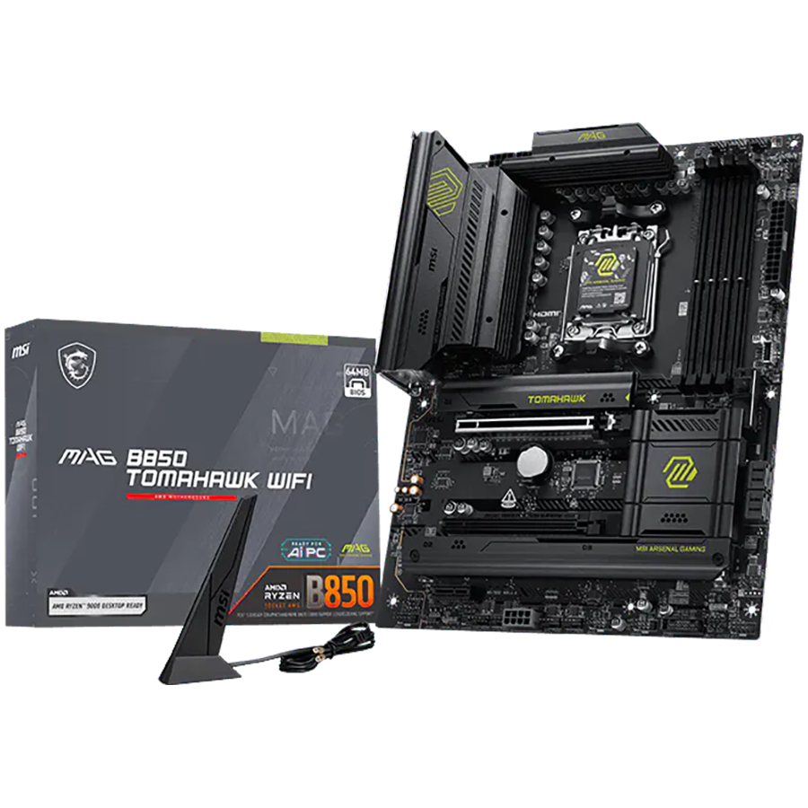 Matična ploča MSI MAG B850 TOMAHAWK WIFI (Socket AM5, 4x DDR5, WiFi 7)