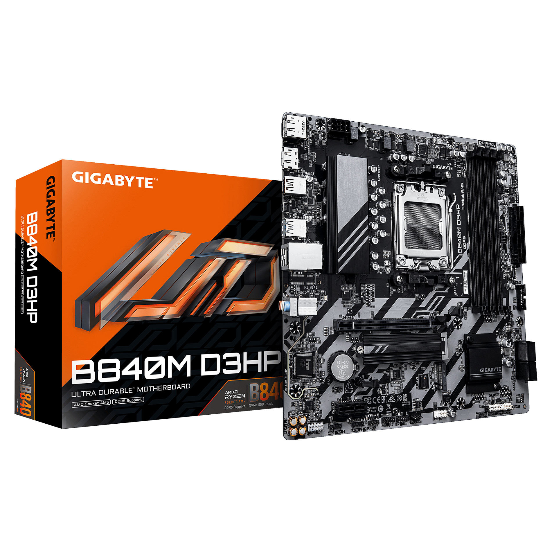 Matična ploča GIGABYTE B650M D3HP (AM5, mATX, DDR5, 2.5GbE LAN)-4