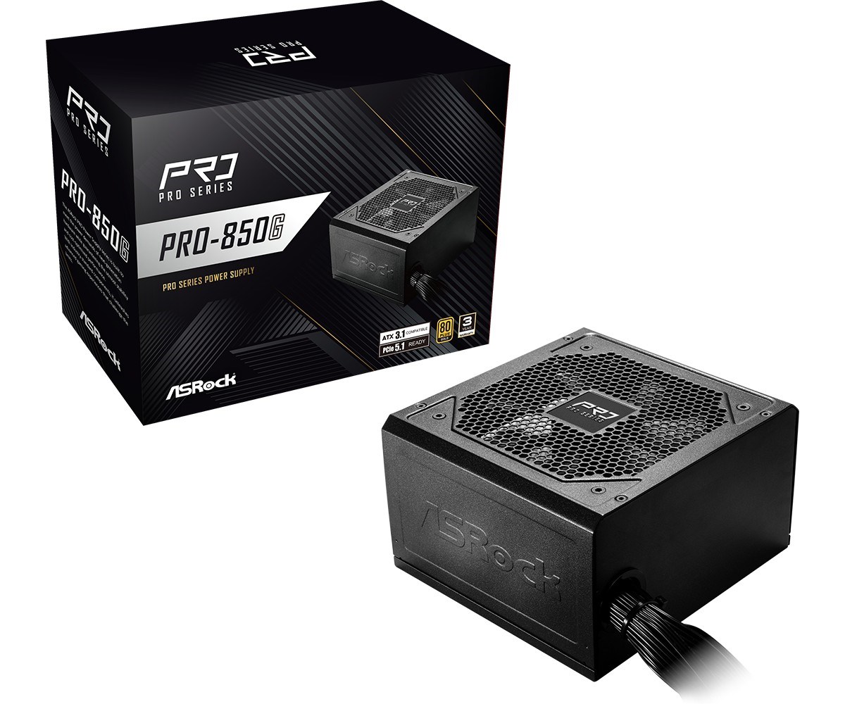 Napajanje ASROCK PRO-850G (850W, 80 Plus Gold)