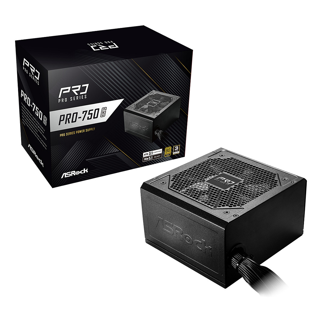 Napajanje ASROCK PRO-750G (750W, 80 PLUS Gold)