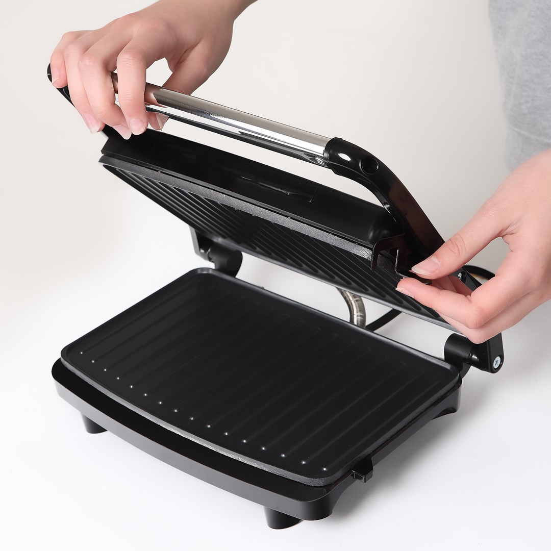 Kontaktni grill IDEAL TS-9681-1 (750W, Inox)-7