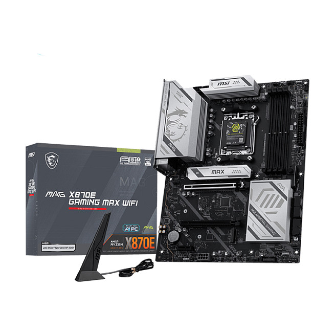 Matična ploča MSI MAG X870E GAMING MAX WIFI (AM5, X870E, ATX, Wi-Fi 7)