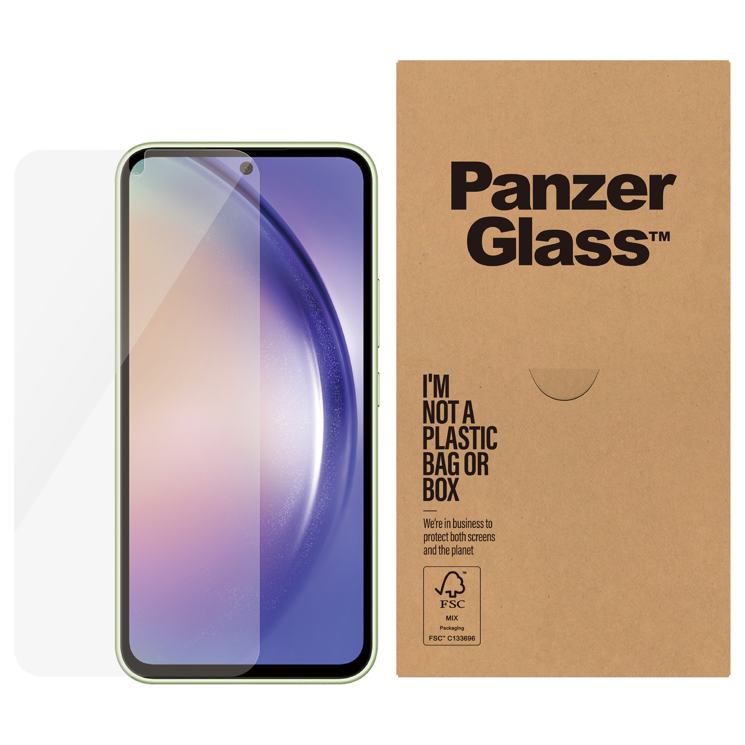 Zaštitno staklo PANZERGLASS za Samsung Galaxy A54 5G (Ultra-Wide Fit)