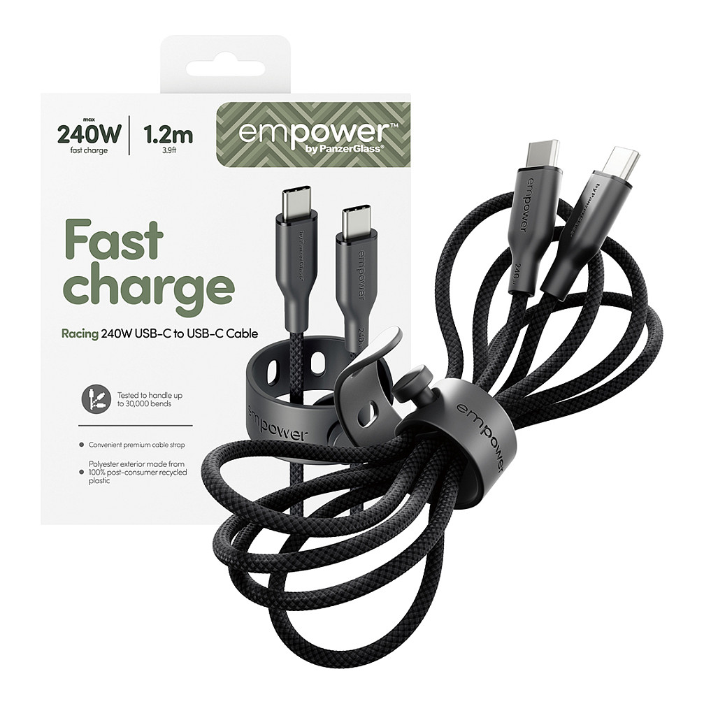 Kabel PANZERGLASS RACING (240W, USB-C na USB-C)-4
