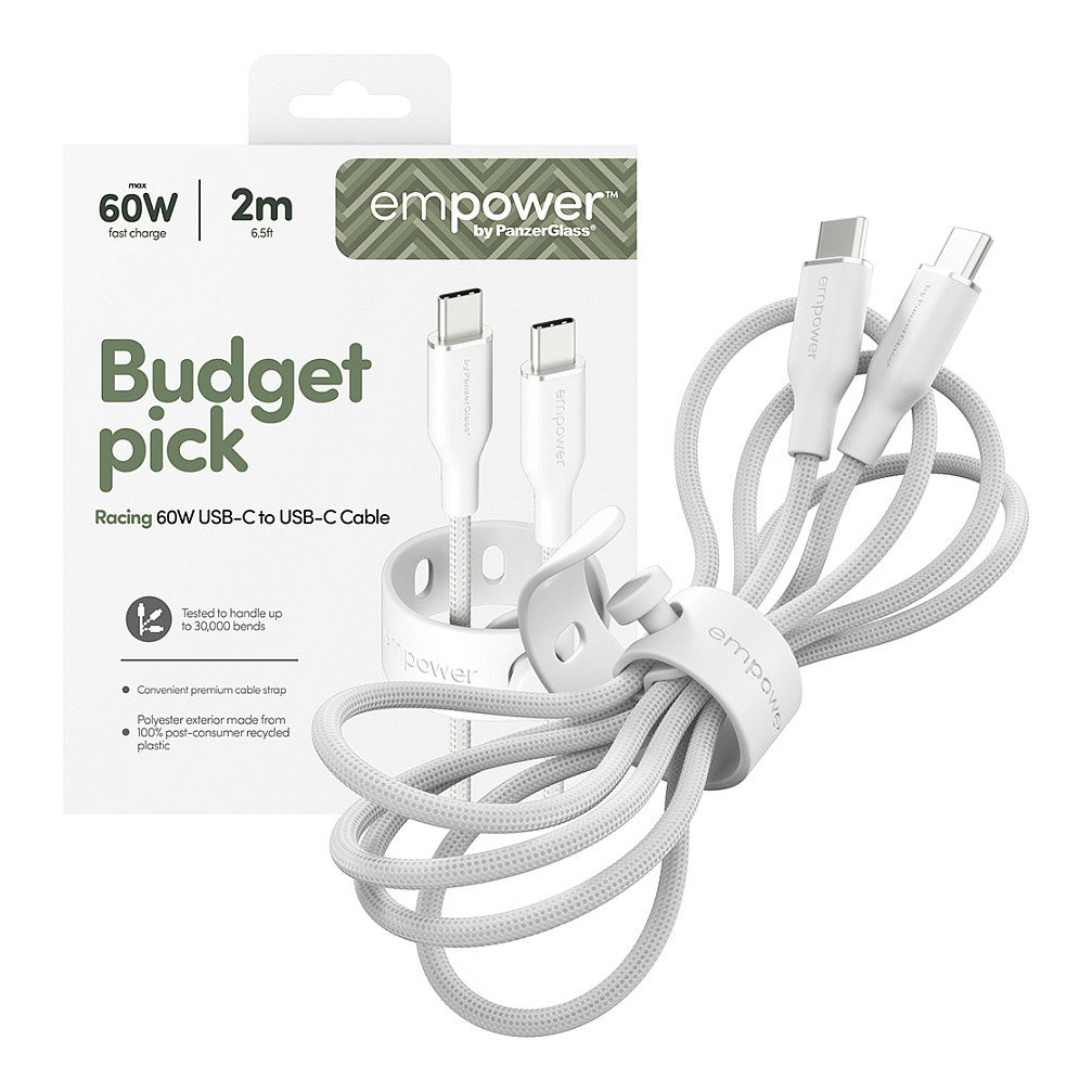 Kabel PANZERGLASS Racing (60W, USB-C na USB-C)-4