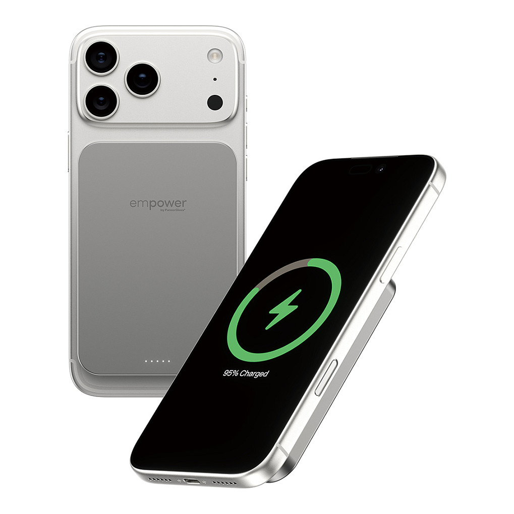 Prijenosna baterija PANZERGLASS Empower Bank (5000mAh, Titanium)-3
