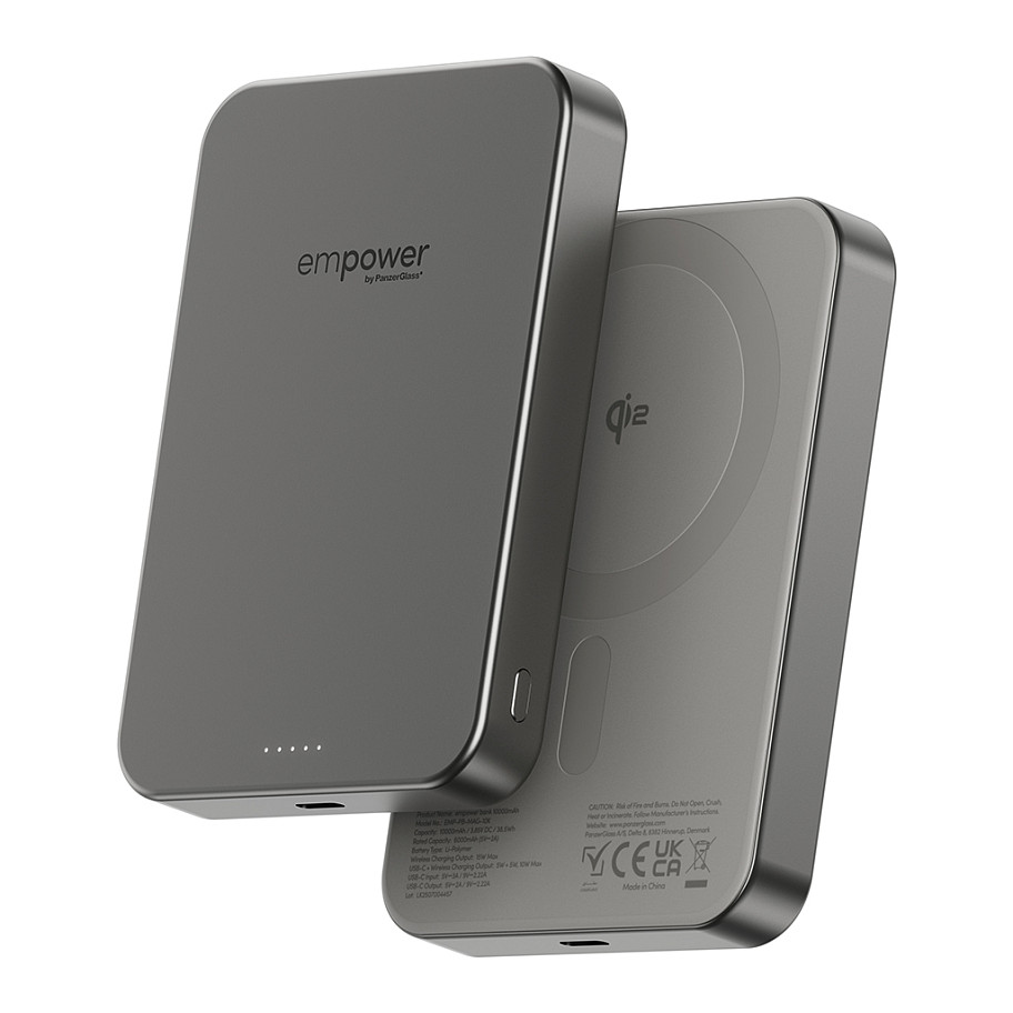 Prijenosna baterija PANZERGLASS Empower Bank (10000mAh, Titanium)