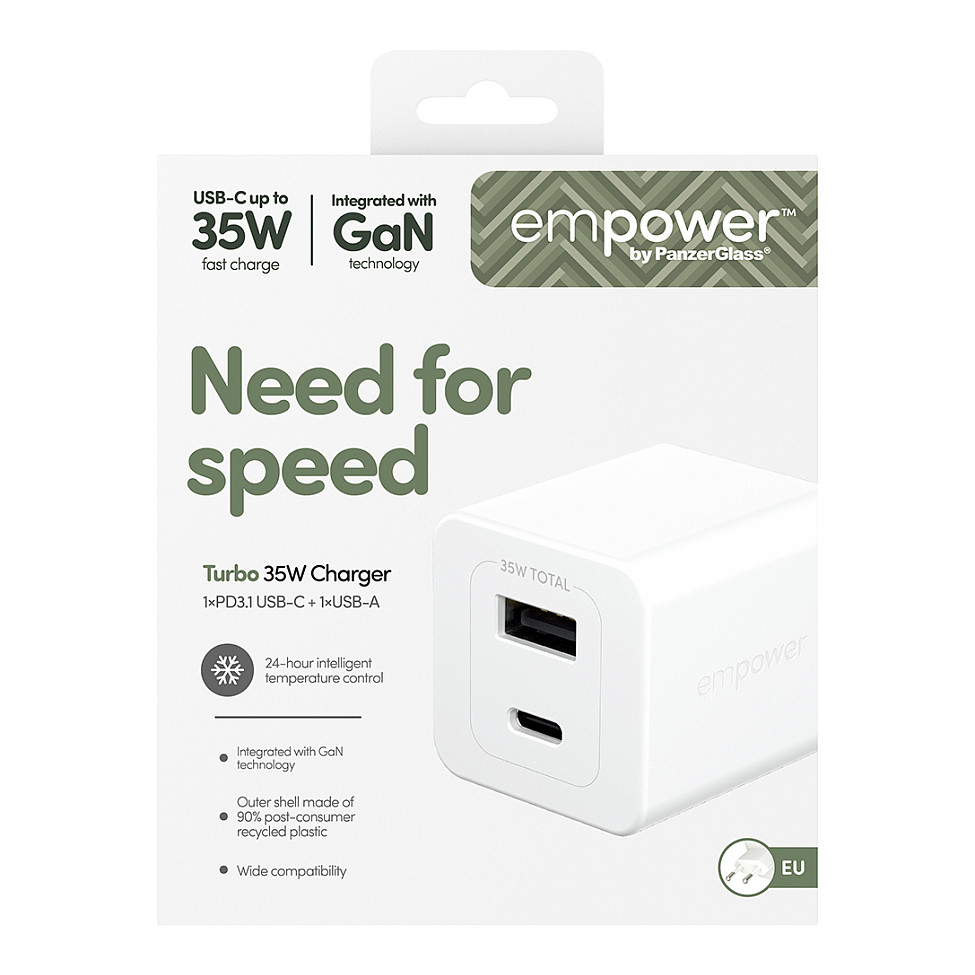 Kućni punjač PANZERGLASS Turbo (35W, USB-C)-3