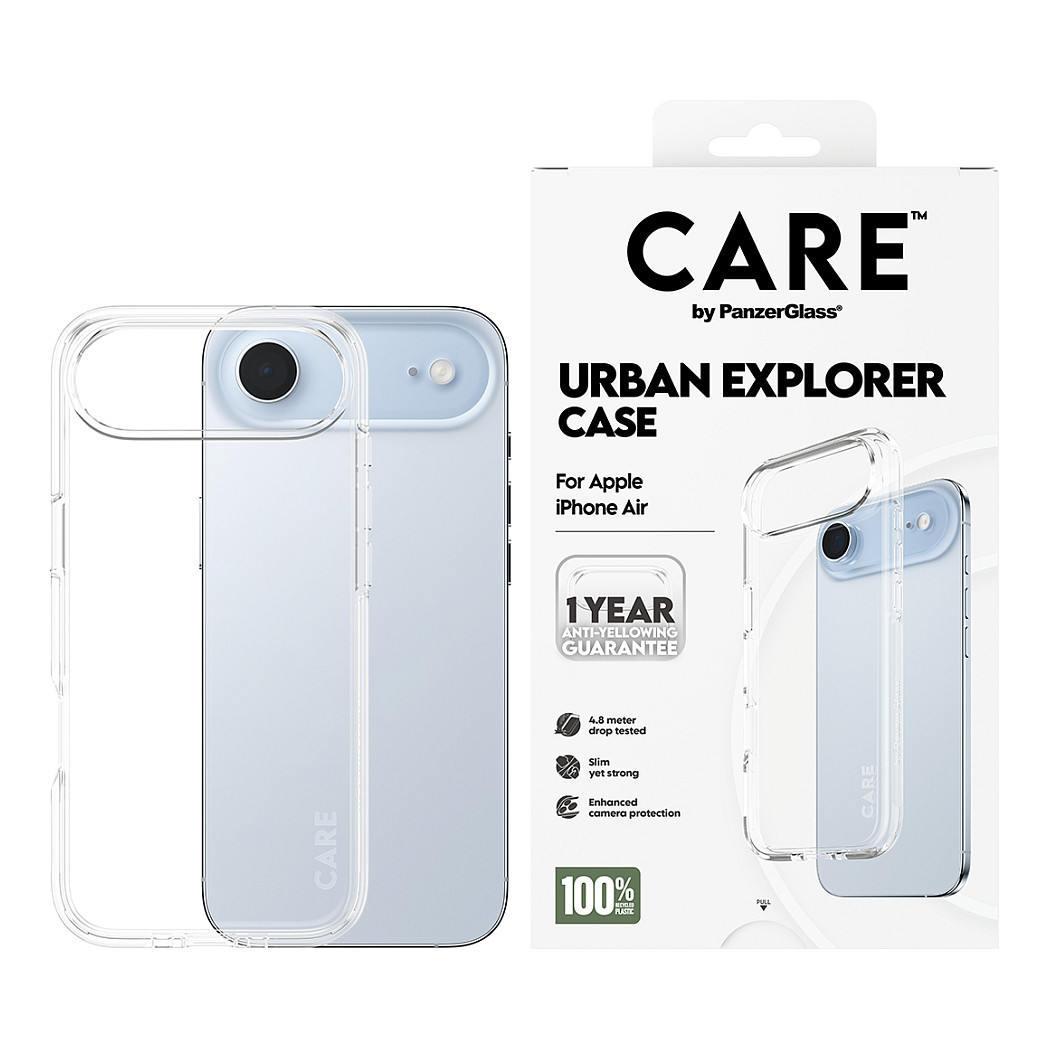 Maska PANZERGLASS CARE Flagship Urban Explorer (Transparent, MagSafe)-1