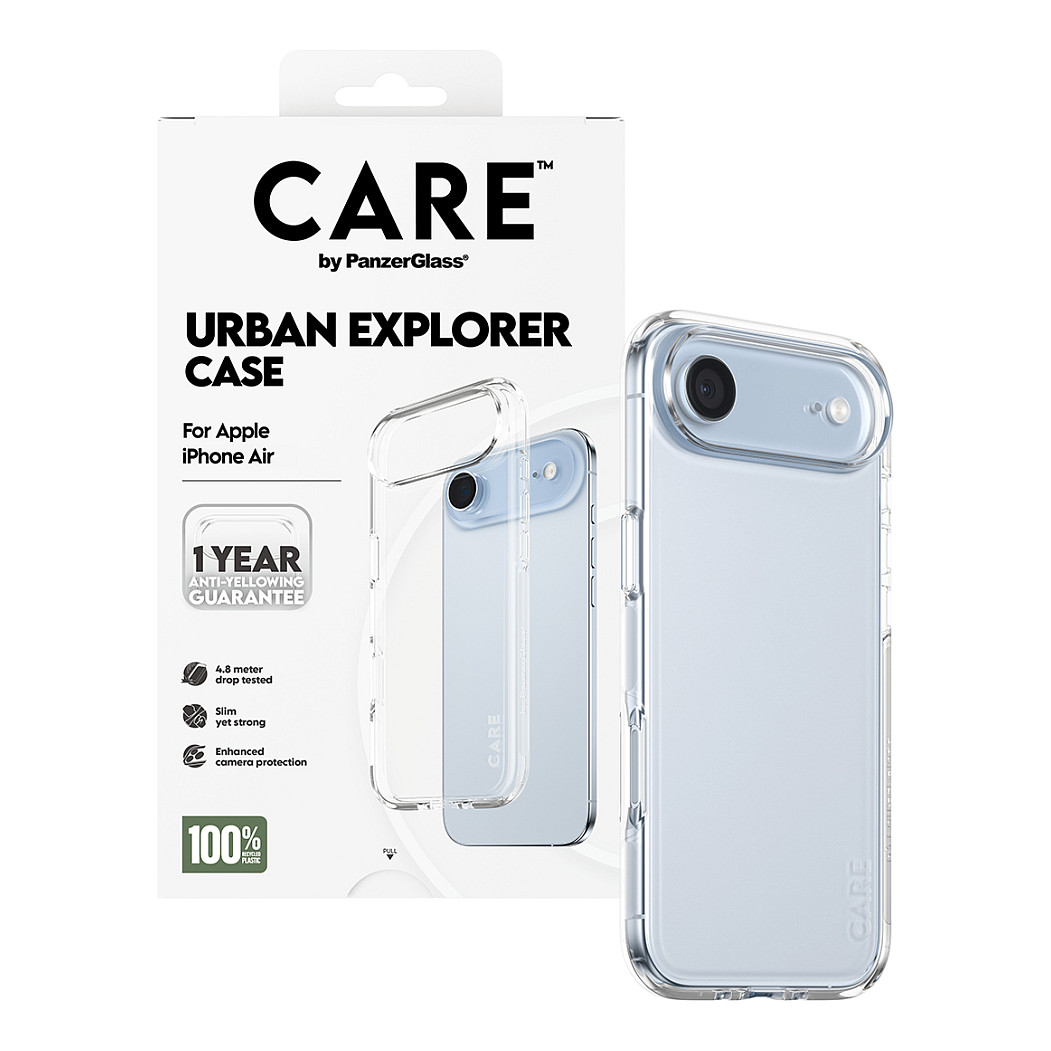 Maska PANZERGLASS CARE Flagship Urban Explorer (Transparent, MagSafe)-4