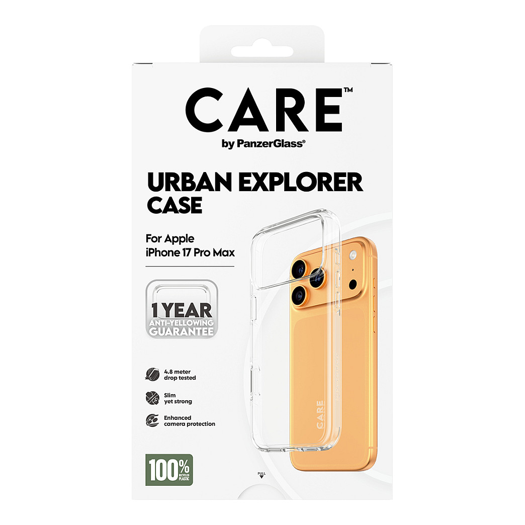 Zaštitna maska PANZERGLASS Urban Explorer za iPhone 17 Pro Max (prozirna, MagSafe)-2