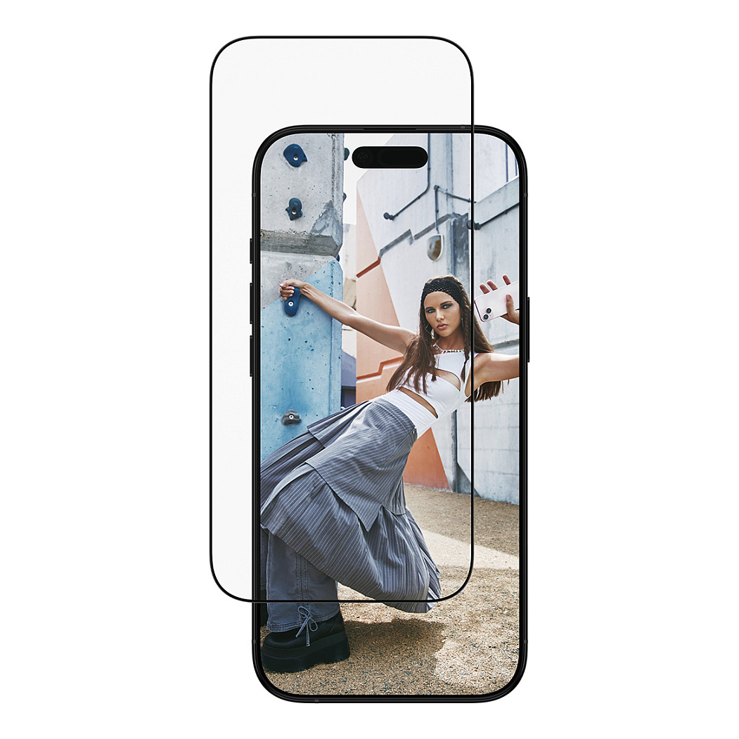 Zaštitno staklo PANZERGLASS za iPhone 15 (Ultra-Wide Fit, EasyAligner)