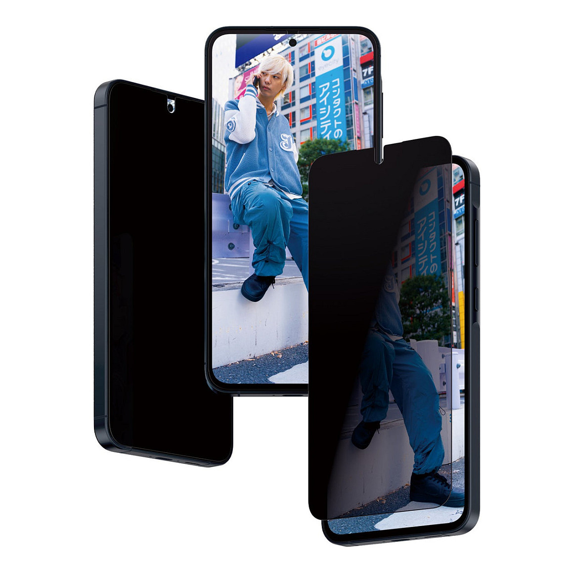 Zaštitno staklo PANZERGLASS za Samsung Galaxy A55 5G (Privacy, Ultra-Wide Fit, EasyAligner)-1