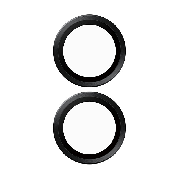 Zaštita za leću kamere PANZERGLASS Hoops za iPhone 16 / 16 Plus (Black)-3