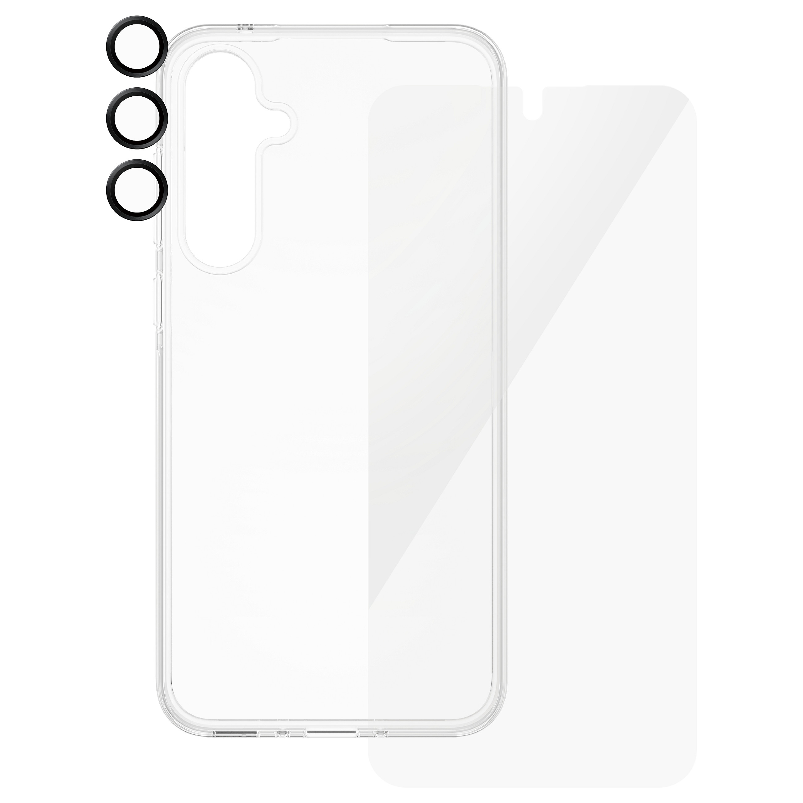 Bundle zaštitno staklo i maskica PANZERGLASS za Samsung Galaxy A55 5G (HardCase + Ultra-Wide-Fit Screen Protector)-3