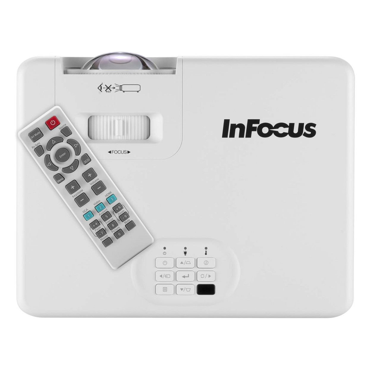 Projektor INFOCUS Nemesis IN1028ST (WXGA, 4200lm, Short Throw)-5