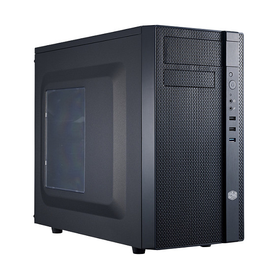 KUĆIŠTE ZA RAČUNALO COOLER MASTER N200 (Micro ATX, USB 3.0, crno)-1