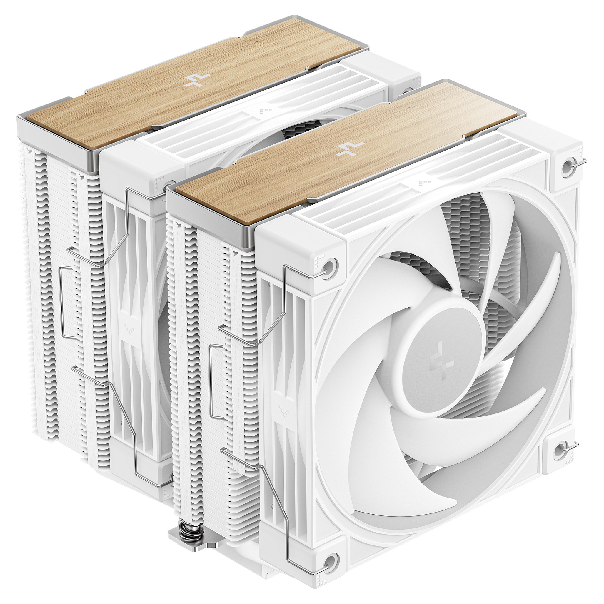 Hladnjak za procesor DEEPCOOL AK620 WH (2x120mm ventilator, 6 toplovodnih cijevi, bijeli)-0