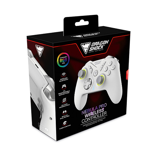 Kontroler DRAGONSHOCK Nebula Pro (bežični, bijeli, za Nintendo Switch)-6