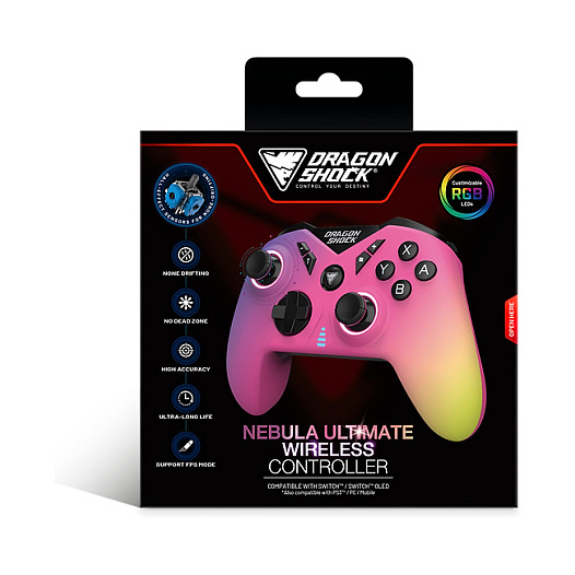 Kontroler DRAGONSHOCK Nebula Pro (Wireless, Candy, za Nintendo Switch)-6