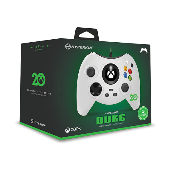 Kontroler HYPERKIN Duke (žični, bijeli, za Xbox)-3