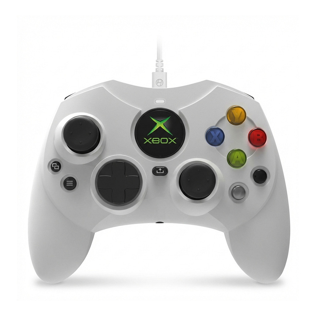 Kontroler HYPERKIN DuchesS (žičani, bijeli, za Xbox)-0
