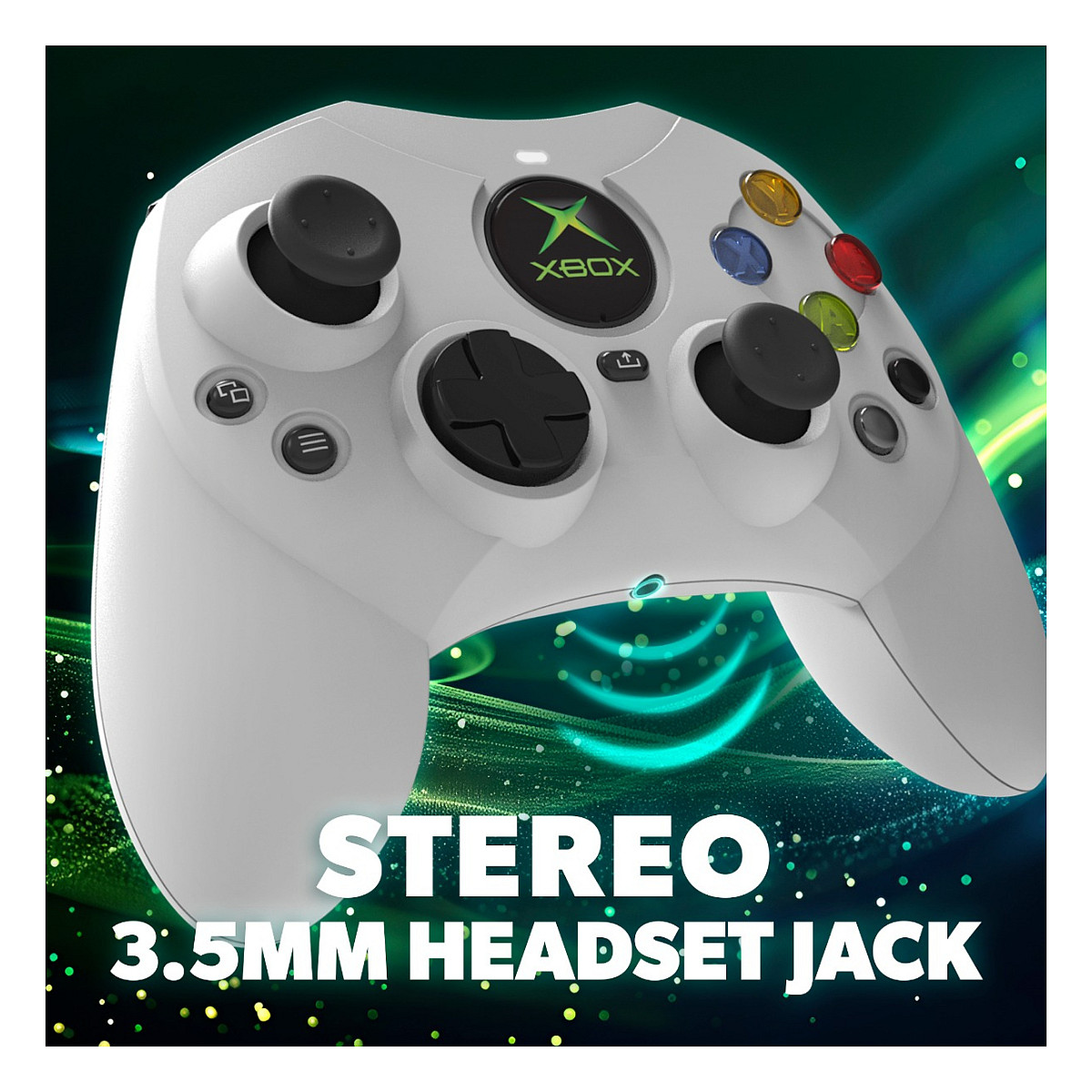 Kontroler HYPERKIN DuchesS (žičani, bijeli, za Xbox)-8