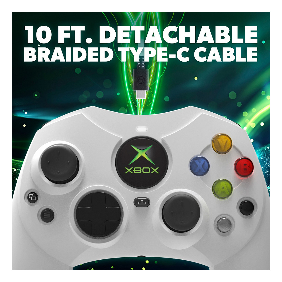 Kontroler HYPERKIN DuchesS (žičani, bijeli, za Xbox)-9