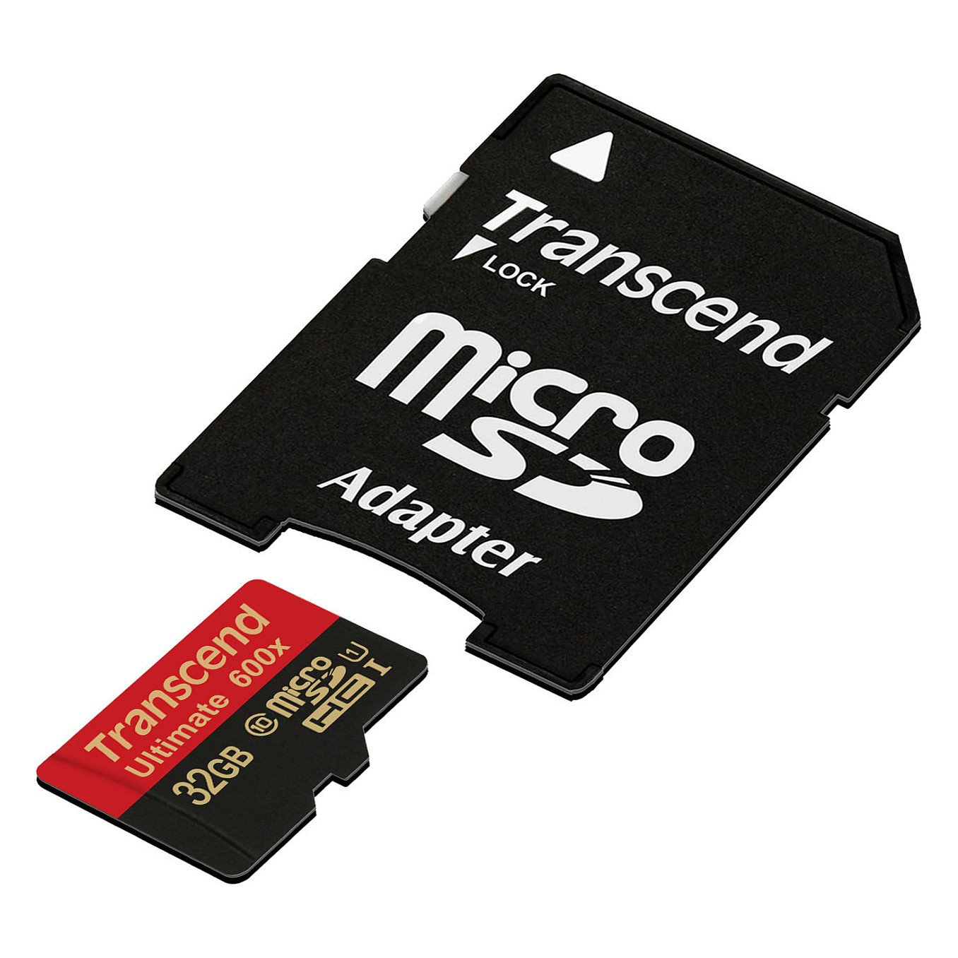 Memorijska kartica TRANSCEND 32GB microSDHC UHS-I 600x + SD adapter-1