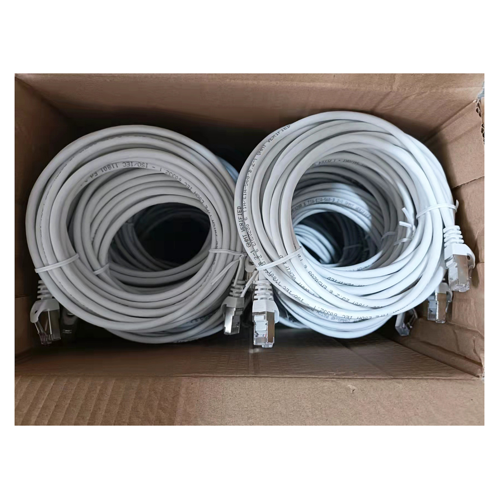 Mrežni kabel EQUIP Cat.6 S/FTP (5.0m, LSZH, 30 komada, bijeli)-2