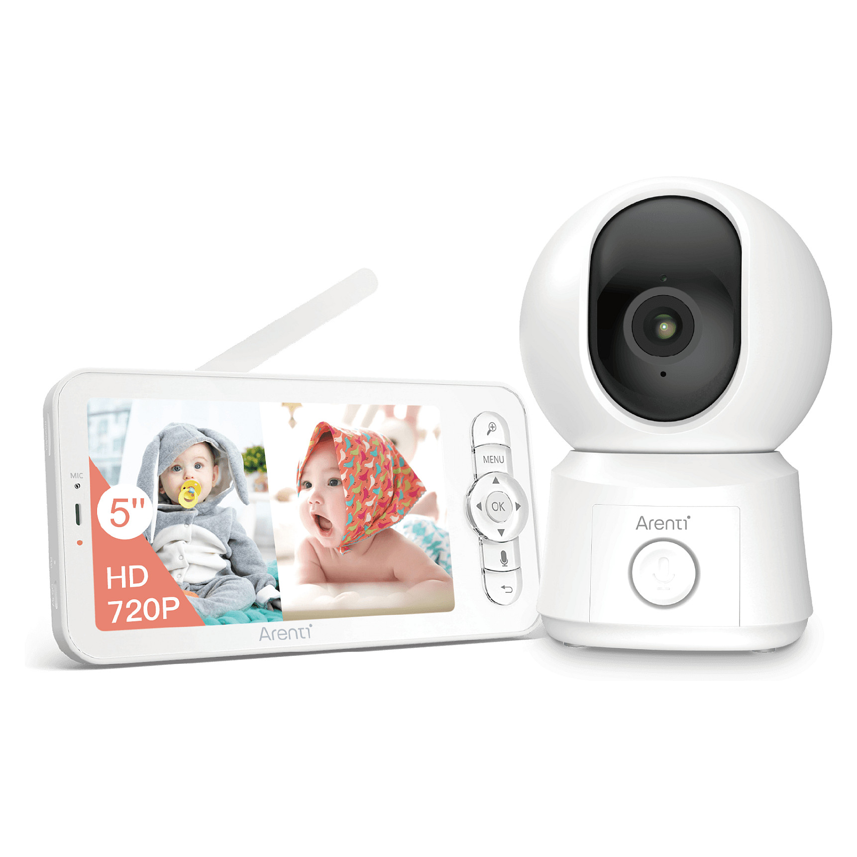 Baby monitor ARENTI 2MP/1080P Wi-Fi Video Kit with LCD-0