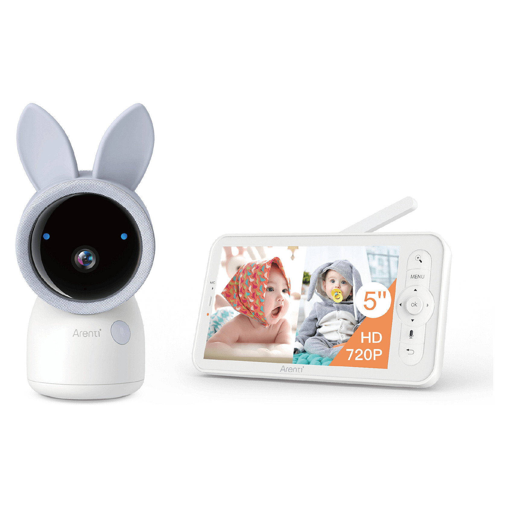 Baby monitor ARENTI 4MP Wi-Fi Video Kit s LCD zaslonom-0
