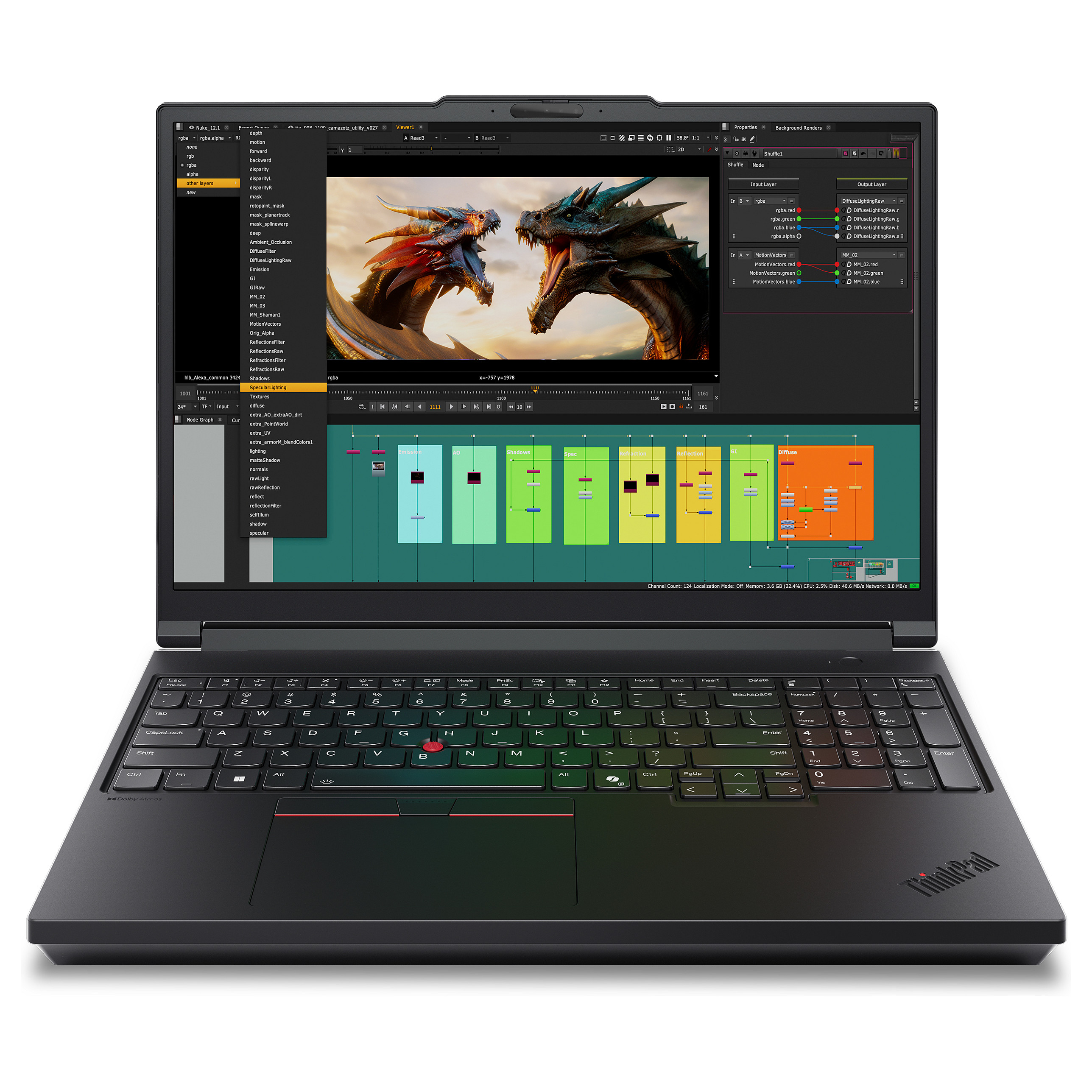 Laptop LENOVO ThinkPad T16g G3 (16", Intel Core Ultra 7 255HX, 64GB, 1TB SSD, GeForce RTX 5080, Windows 11 Pro) – 3 Year Premium Support + CO2 Offset – internacionalna non HR tipkovnica-0