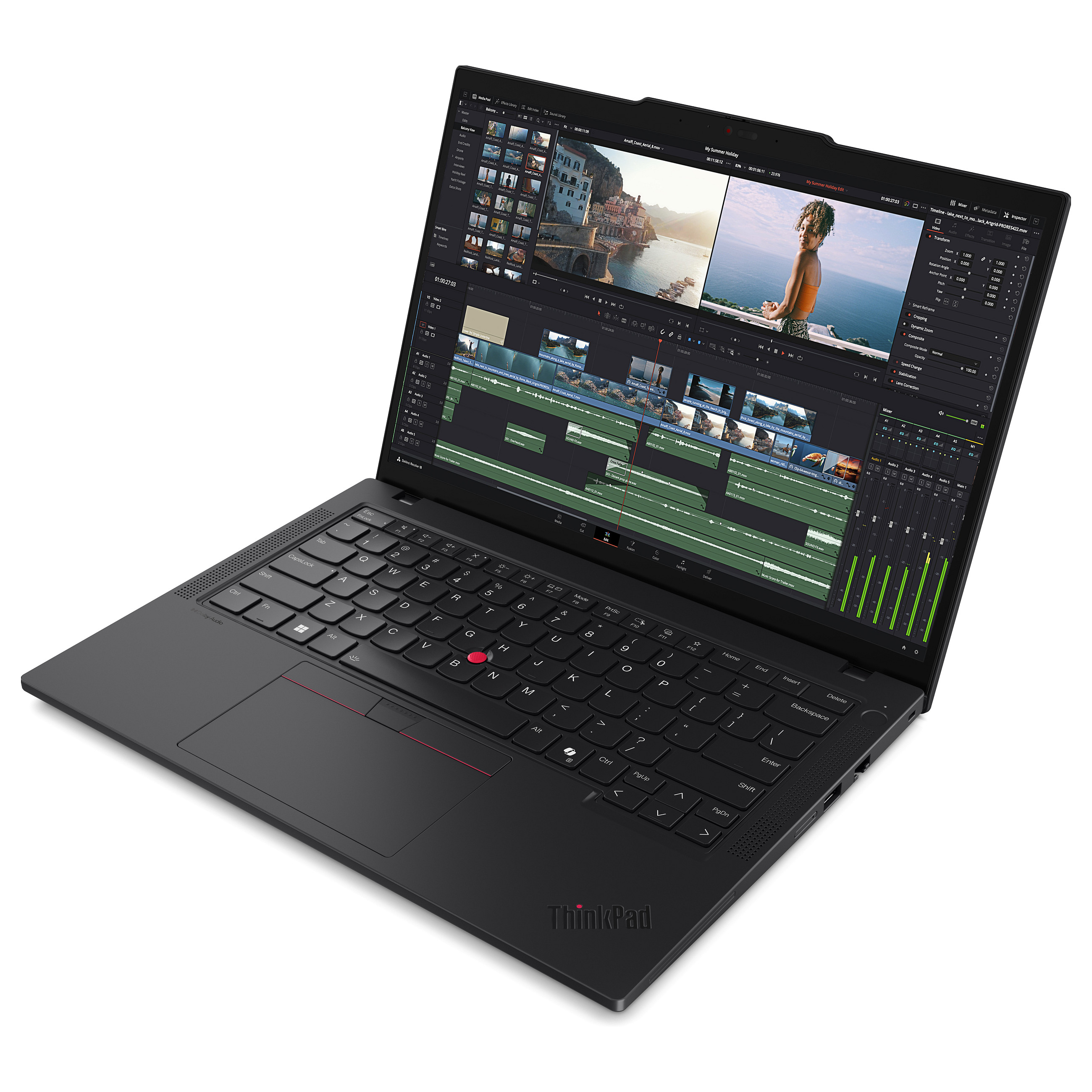 Laptop LENOVO ThinkPad P14s AMD G5 (14", WUXGA, AMD Ryzen 5 8640HS, 16GB, 512GB SSD, Windows 11 Pro) – internacionalna non HR tipkovnica-13