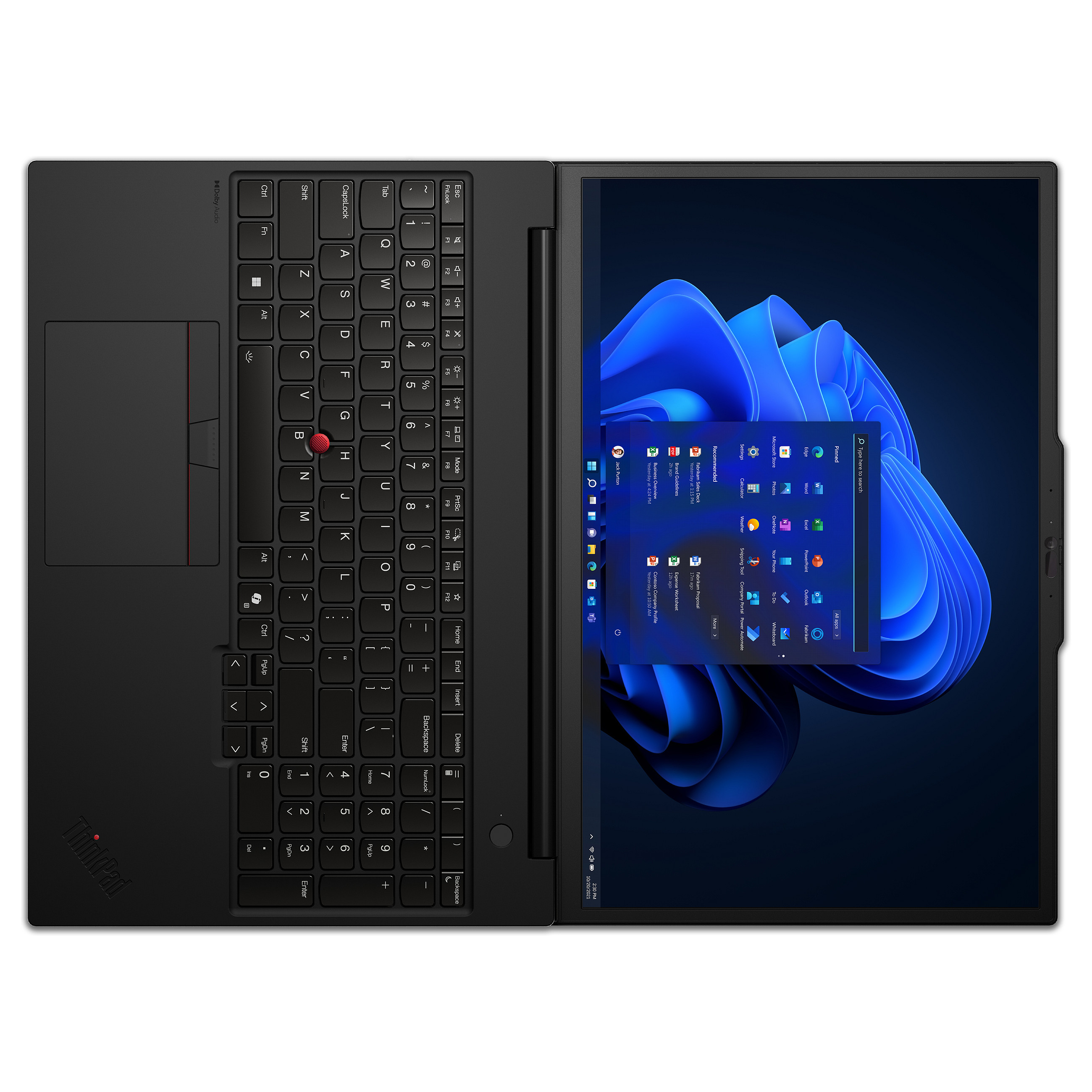 Laptop LENOVO ThinkPad P16s G3 (16", Intel Core Ultra 7 155H, 32GB, 1TB SSD, RTX 500 Ada, Windows 11 Pro) – internacionalna non HR tipkovnica-2