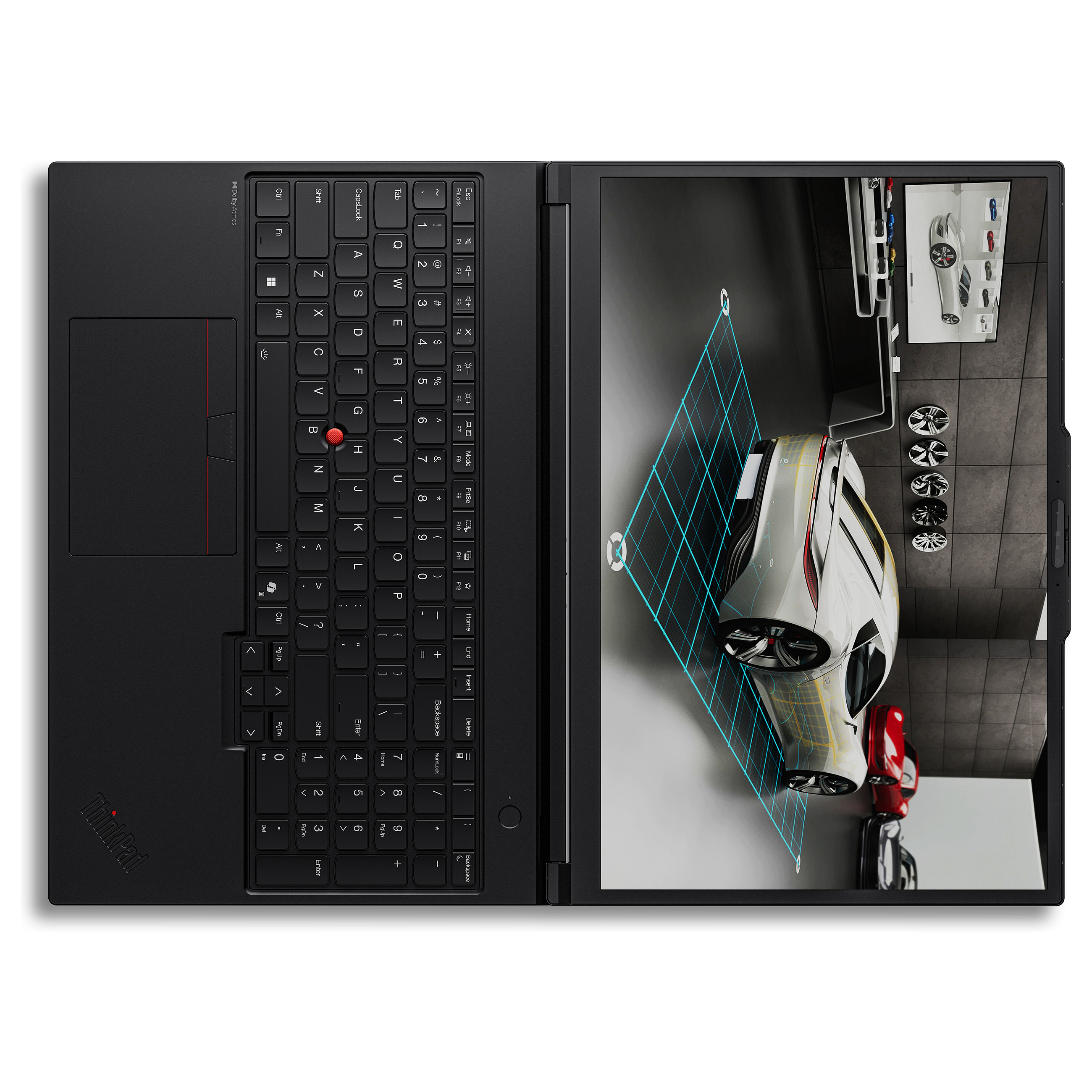 Laptop LENOVO ThinkPad P16 G3 (16", Intel Core Ultra 9 275HX, 96GB, 1TB SSD, RTX Pro 3000 Blackwell, Windows 11 Pro) – internacionalna non HR tipkovnica-4