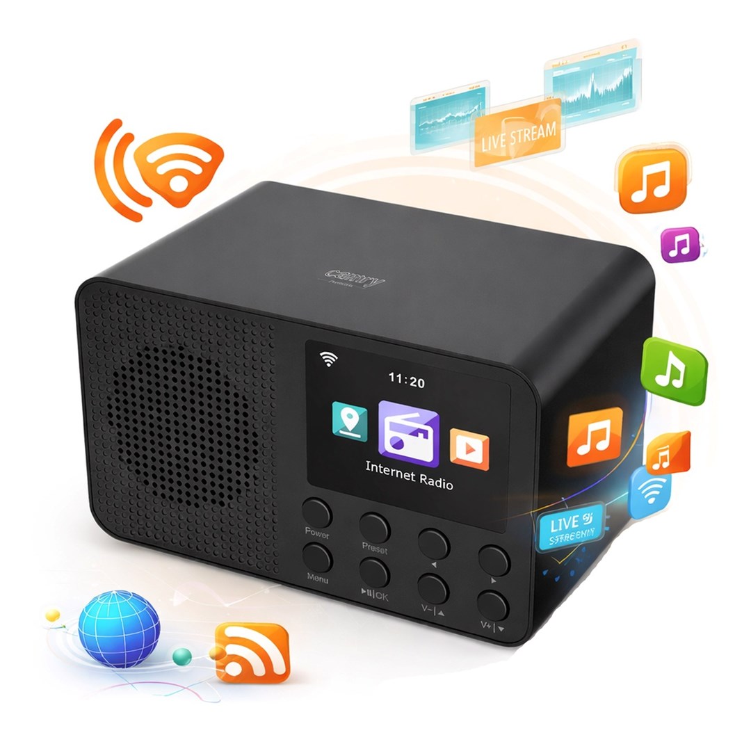 Internet radio ADLER CAMRY CR 1918 crni-14