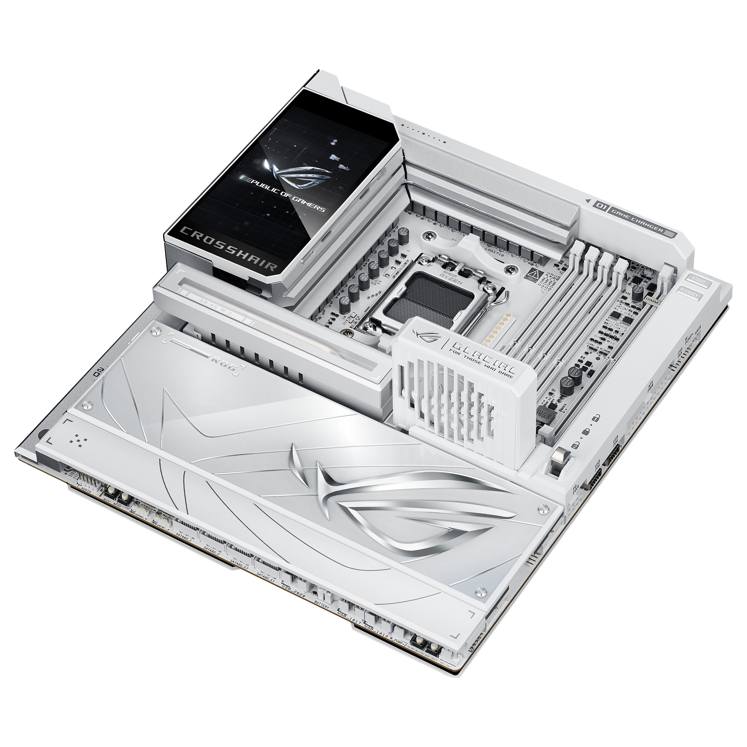 Matična ploča ASUS ROG CROSSHAIR X870E GLACIAL (AMD X870E, Socket AM5, Extended ATX)-3