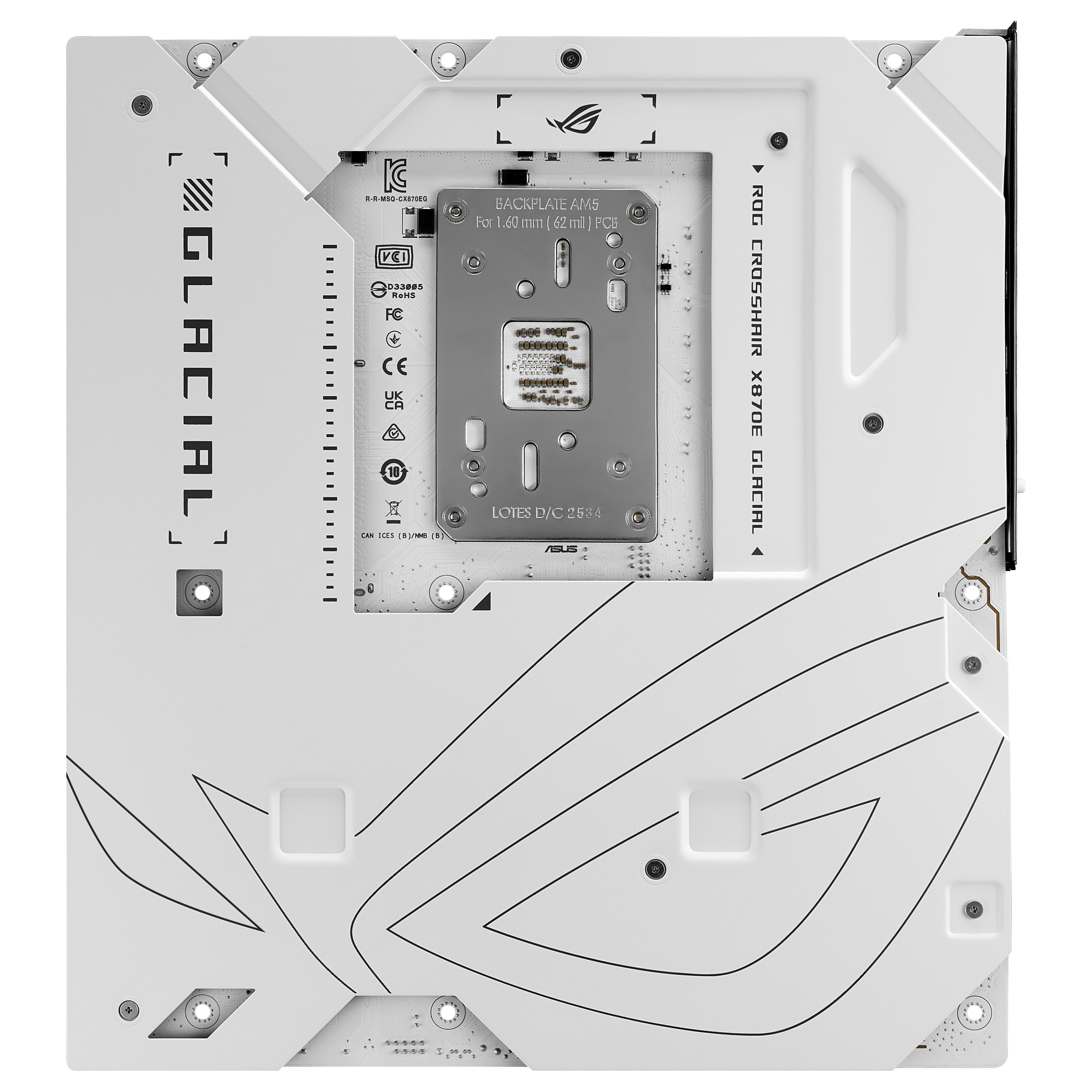 Matična ploča ASUS ROG CROSSHAIR X870E GLACIAL (AMD X870E, Socket AM5, Extended ATX)-4