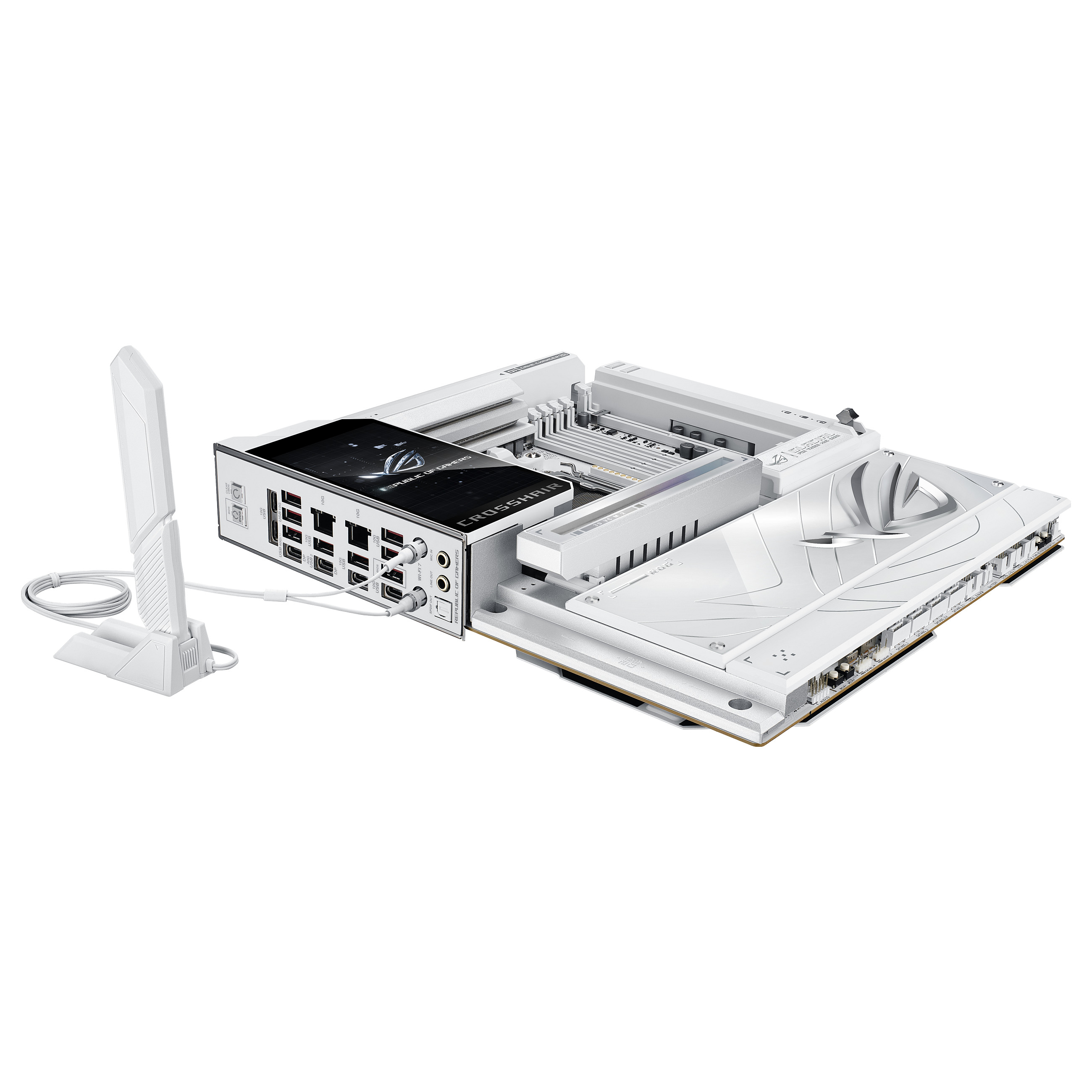 Matična ploča ASUS ROG CROSSHAIR X870E GLACIAL (AMD X870E, Socket AM5, Extended ATX)-11