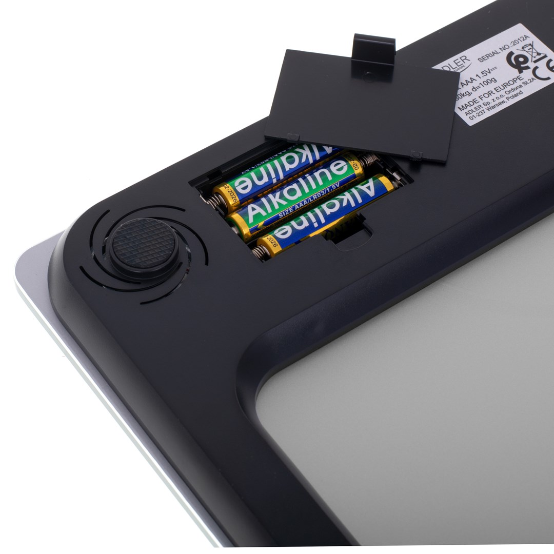 Elektronička kupaonska vaga ADLER AD 8175 (LED zaslon, 180kg)-3