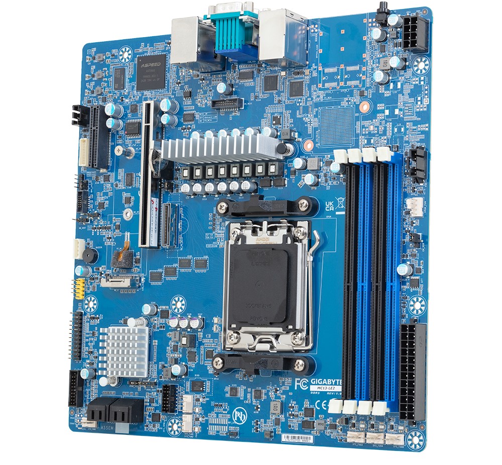 Matična ploča GIGABYTE MC13-LE2 (AM5, W680, Micro-ATX)-1