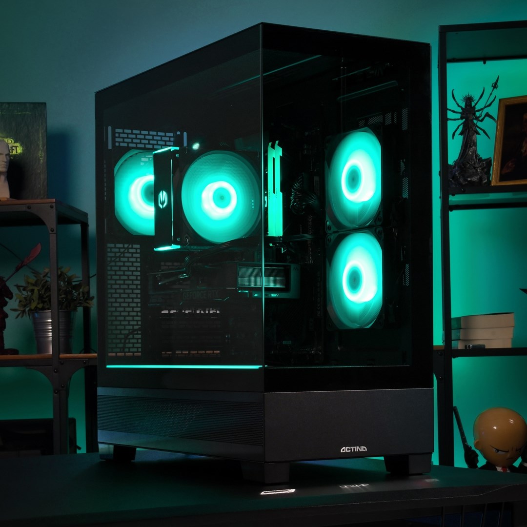 Stolno računalo ACTINA GameOn J5600G (Ryzen 5 5600G, 16GB DDR4, 1TB NVMe SSD, AMD Radeon Graphics)-9
