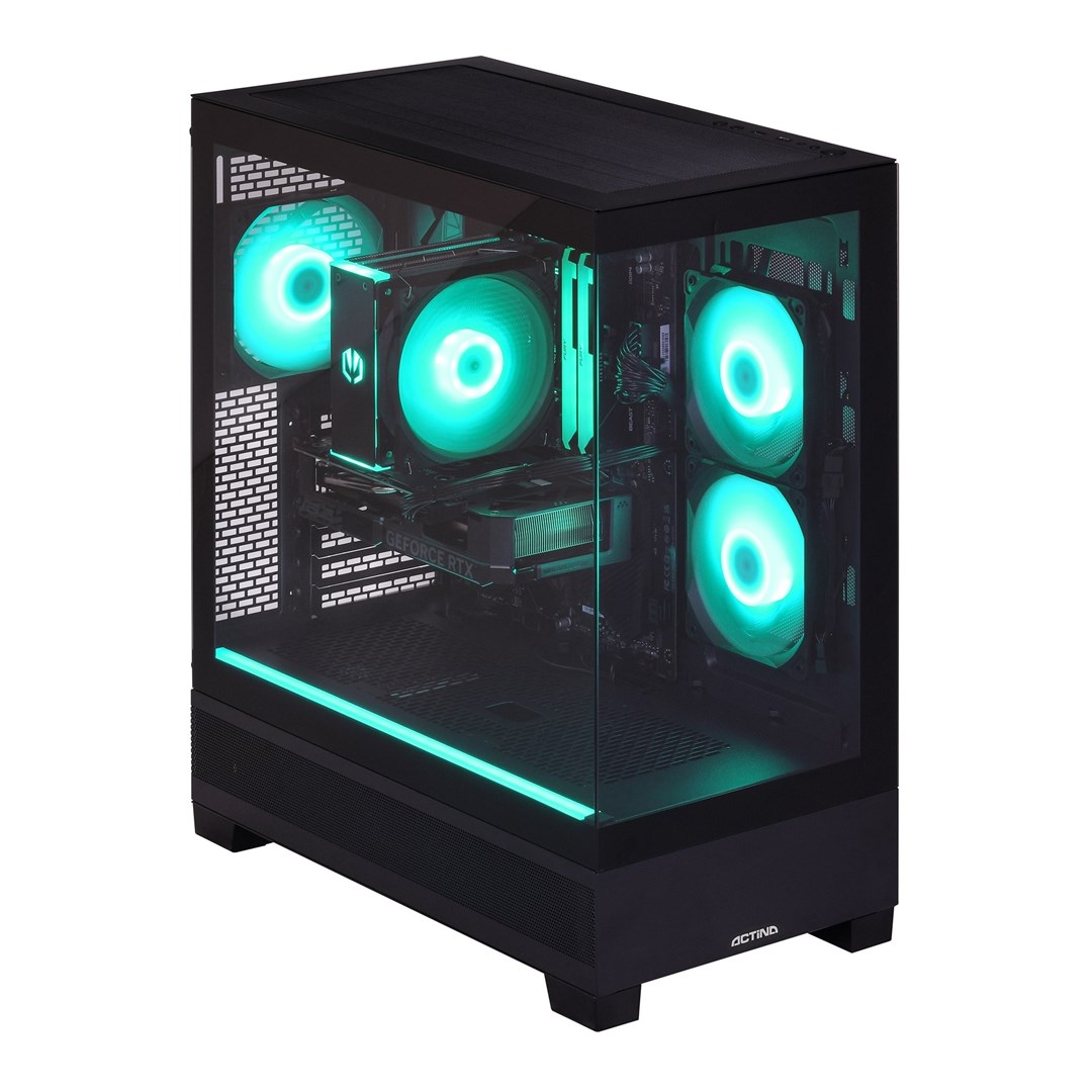 Stolno računalo ACTINA GameOn J5600G (Ryzen 5 5600G, 16GB DDR4, 1TB NVMe SSD, AMD Radeon Graphics)-1