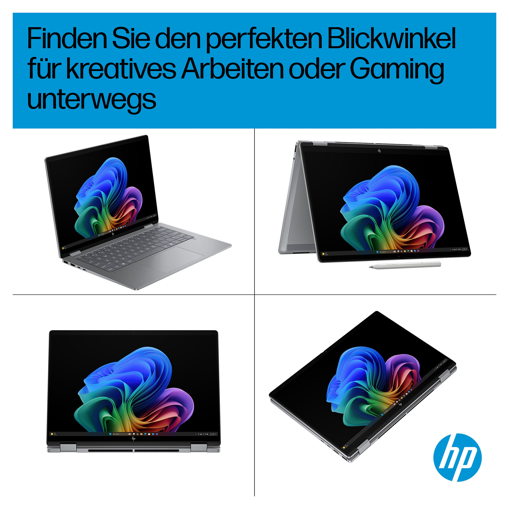 Prijenosno računalo HP OmniBook X Flip 14-fm0455ng (Snapdragon X Elite, 16GB RAM, 1TB SSD, 14" 2.2K Touch, Windows 11 Home)-12
