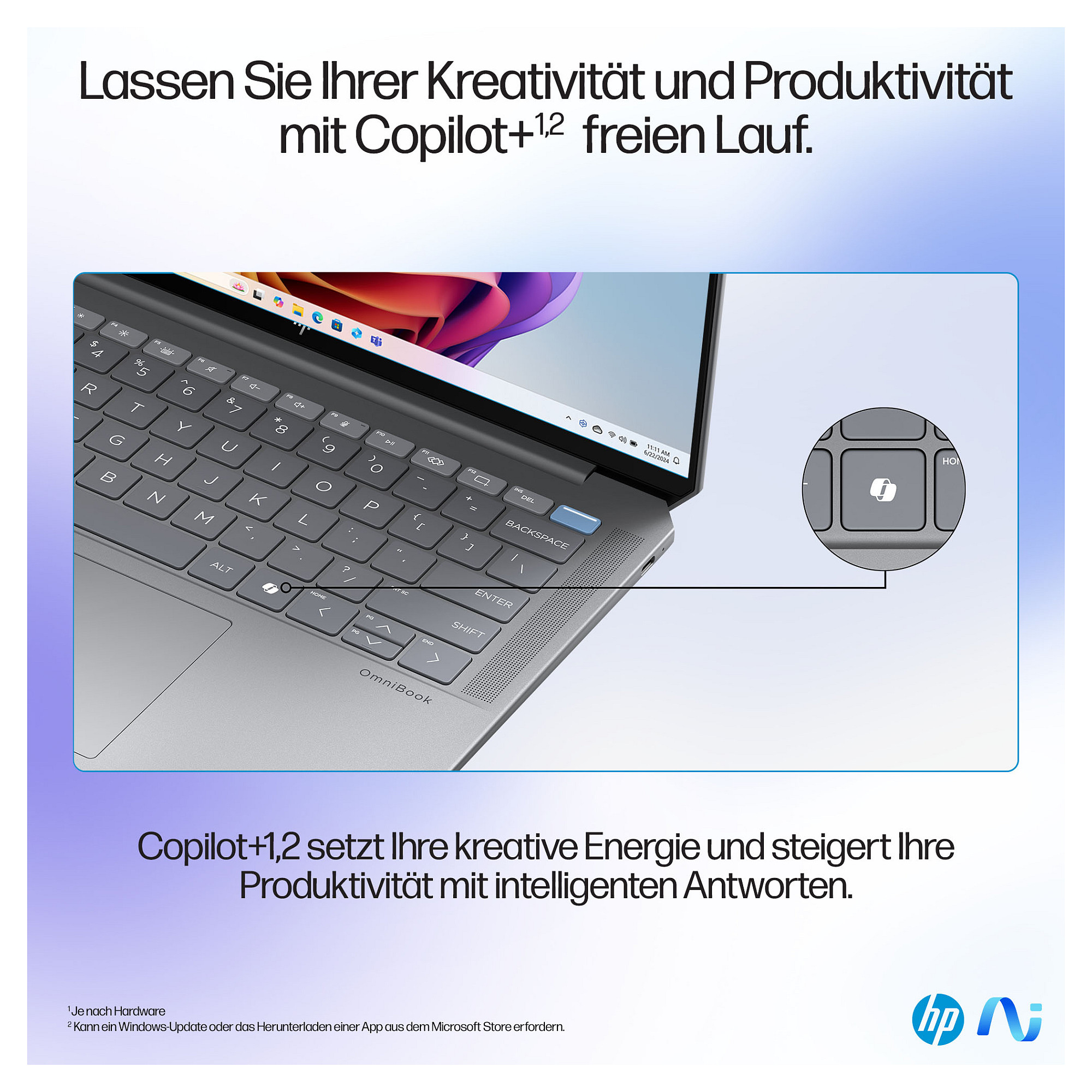 Laptop HP OmniBook X 14-fd0190ng (14" 2.2K Touch, Snapdragon X Elite, 16GB, 512GB SSD, Adreno GPU, Windows 11 Home, Non-HR tipkovnica, Meteor Silver)-8