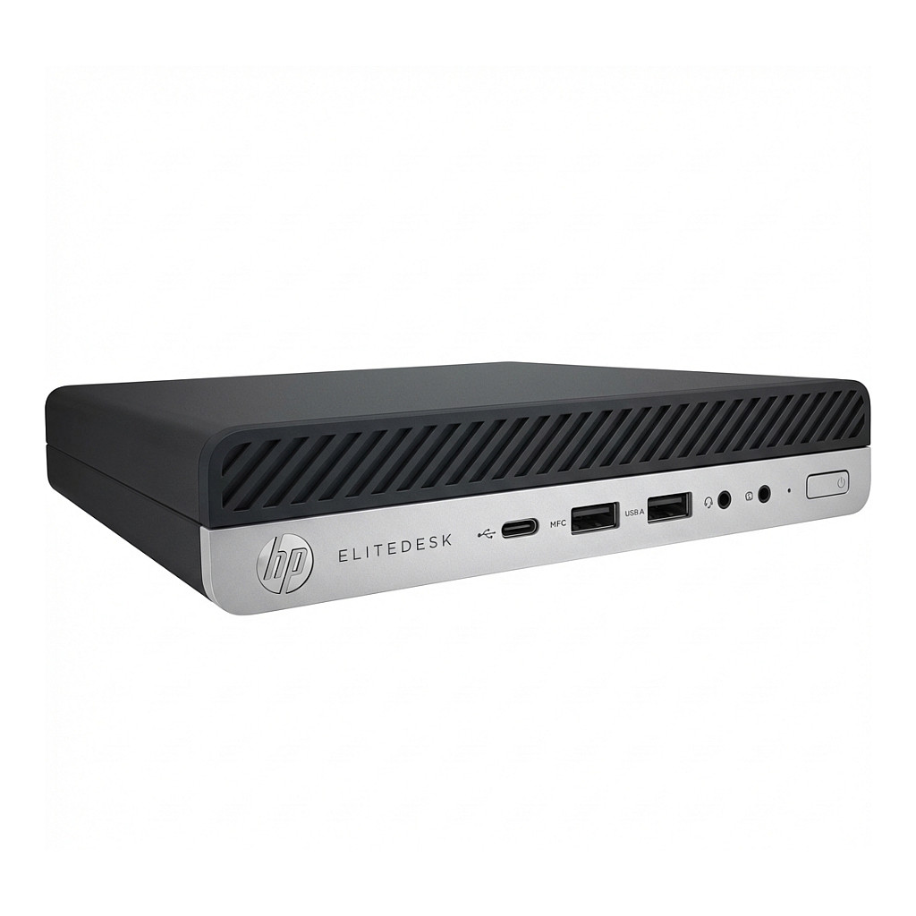 Stolno računalo HP EliteDesk 800 G4 DM (Intel Core i7-8700T, 16 GB RAM, 512 GB SSD, Windows 11 Pro) - Obnovljeno-0