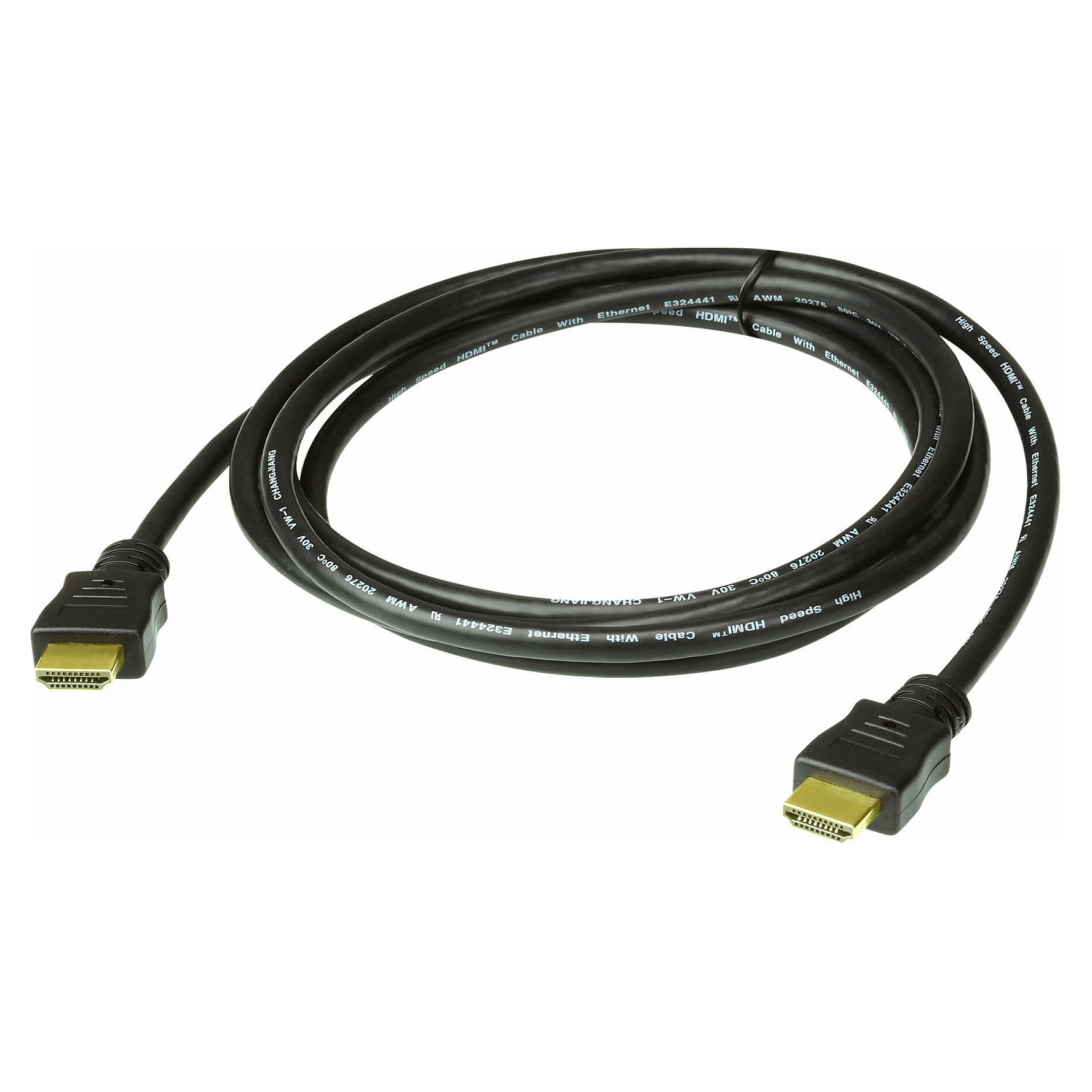 HDMI kabel ATEN 2L-7D02H-1 (High Speed, True 4K, s Ethernetom, 2m, crni)-0