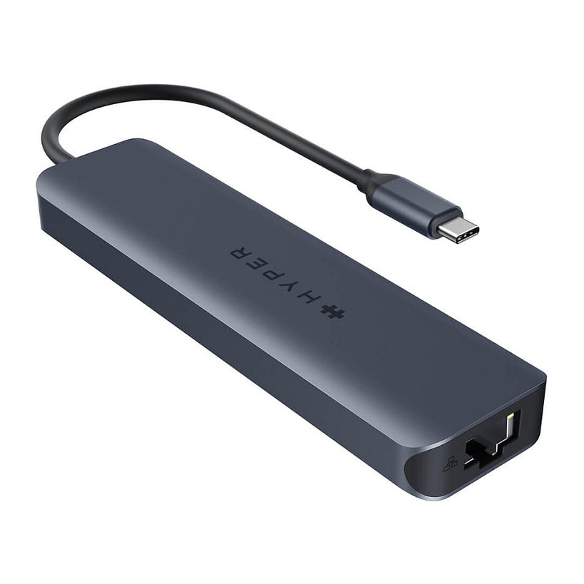 USB-C HUB TARGUS HyperDrive EcoSmart Gen.2 (7-u-1, 4K@60Hz, 100W PD)-2